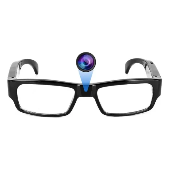 Ochelari cu Camera Spion - Lentila Invizibila - 1080P HD - Lentila Invizibila - Actionare Touch - 32GB [A3000] -